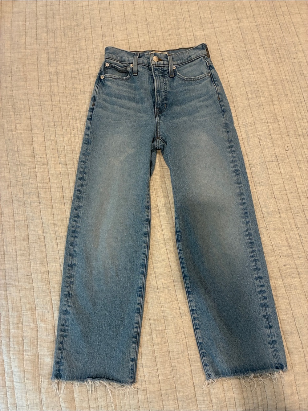Madewell The Perfect Vintage Wide Leg Crop Jean 24